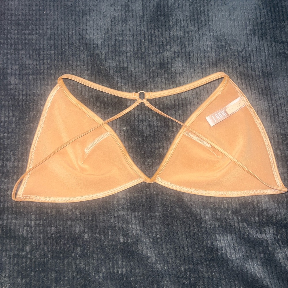 SKIMS Tan Triangle Bralette